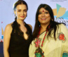 Diya Mirza with Anusha Srinivasan Iyer