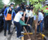 Ajay Devgn, Yug Ajay Devgn, Vatsal Sheth, Vishvas Mote and Shaan Lalwani  at the BMC’s Be A Tree Parent MEGA Vriksha Campaign.